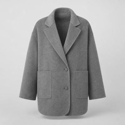 Chaqueta Camisera Pemberton Oversize de Lana