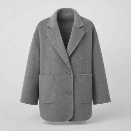 Chaqueta Camisera Pemberton Oversize de Lana