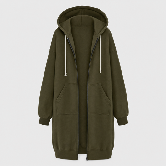 Sudadera Rowley Oversize con Cremallera