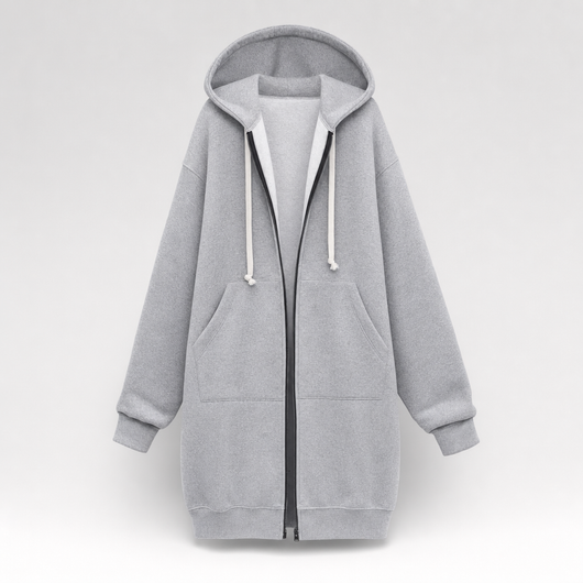 Sudadera Rowley Oversize con Cremallera