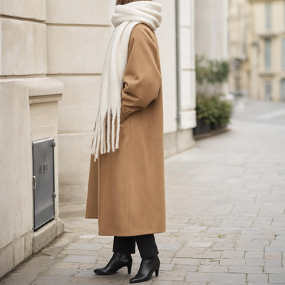Bufanda Wrenley Oversize con Flecos