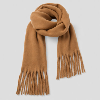 Bufanda Wrenley Oversize con Flecos
