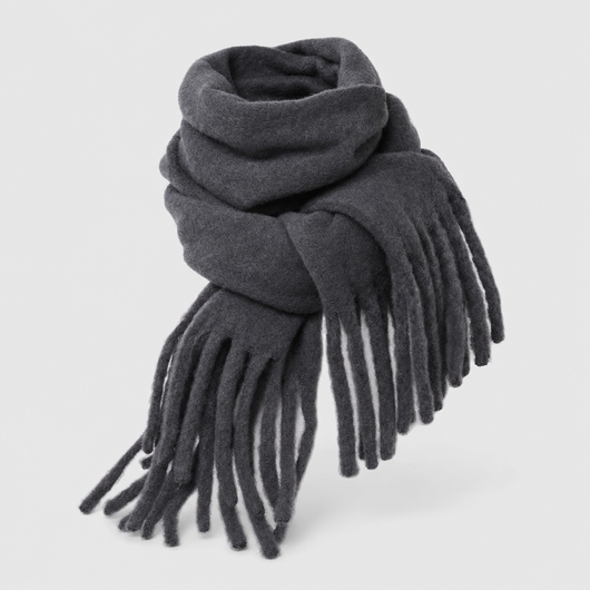 Bufanda Wrenley Oversize con Flecos