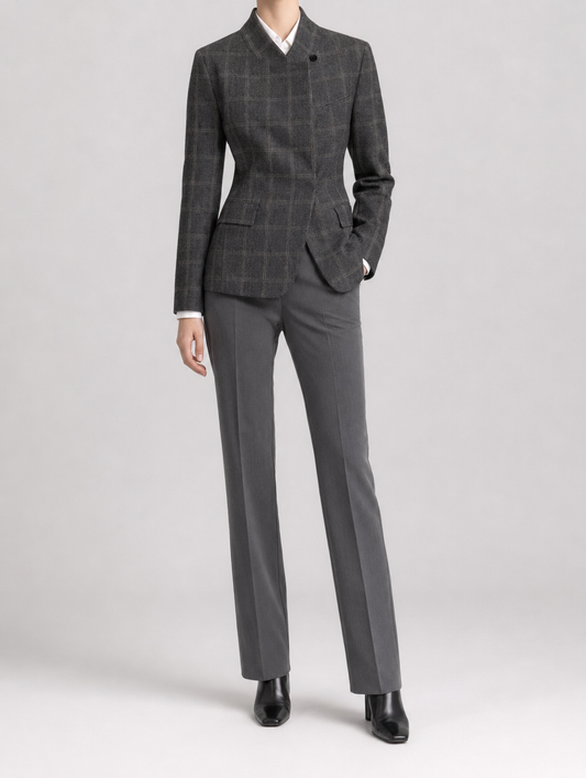 Blazer de Cuadros Quenby