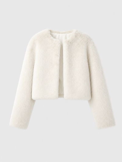 Chaqueta Corta de Pelo Sintético Yealand