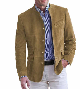 Blazer Anton con Botones Estilo Smart-Casual