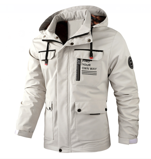 Chaqueta de Lluvia Christian Ligera e Impermeable
