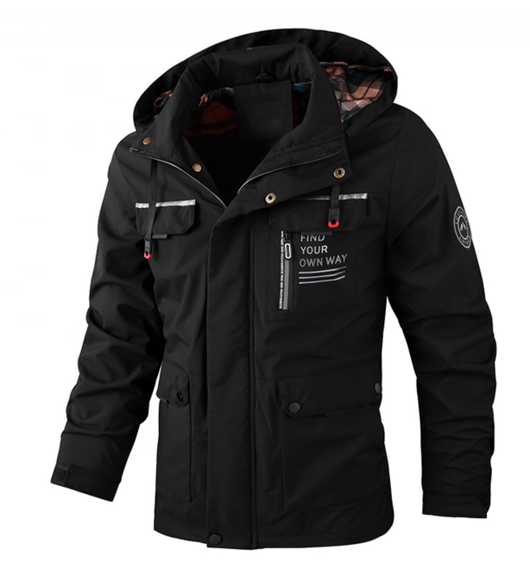 Chaqueta de Lluvia Christian Ligera e Impermeable