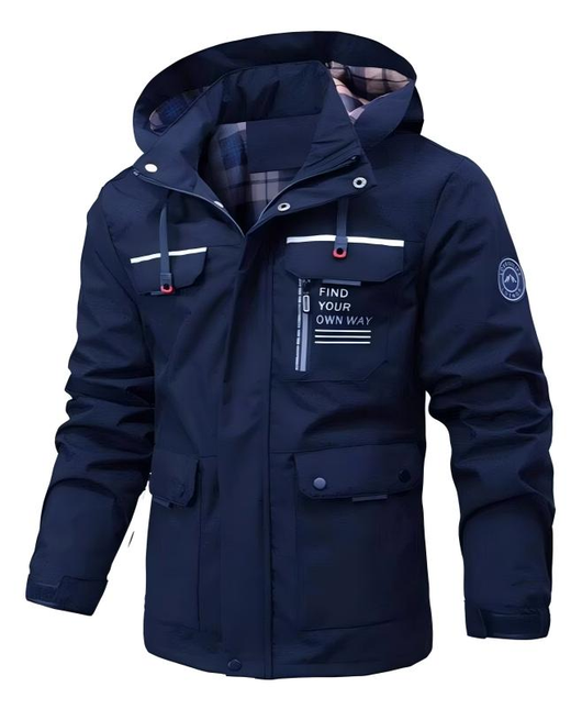 Chaqueta de Lluvia Christian Ligera e Impermeable