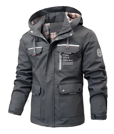 Chaqueta de Lluvia Christian Ligera e Impermeable