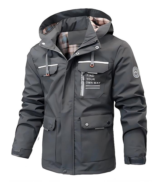 Chaqueta de Lluvia Christian Ligera e Impermeable
