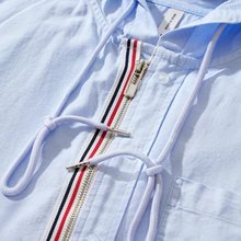 Camisa con Capucha Cassian de Lino y Algodón - Comodidad Ligera y Transpirable