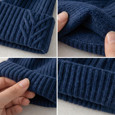 Gorro de Punto Ashford de Cachemira - Calidez Invernal Lujosamente Suave