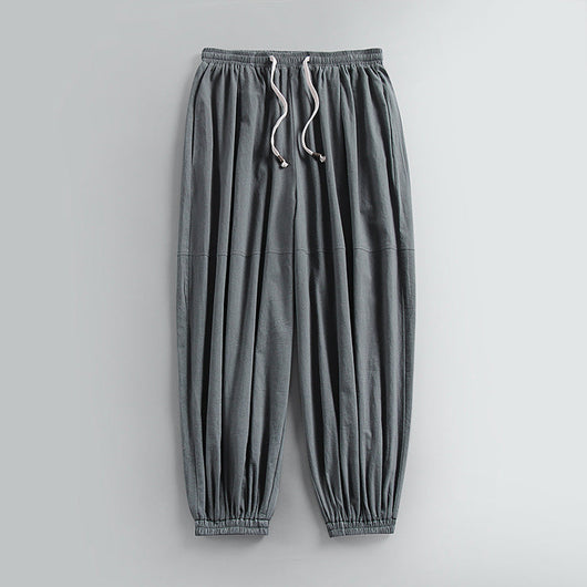 Pantalones Palazzo Riviera de Lino Ancho - Comodidad Ligera y Sin Esfuerzo