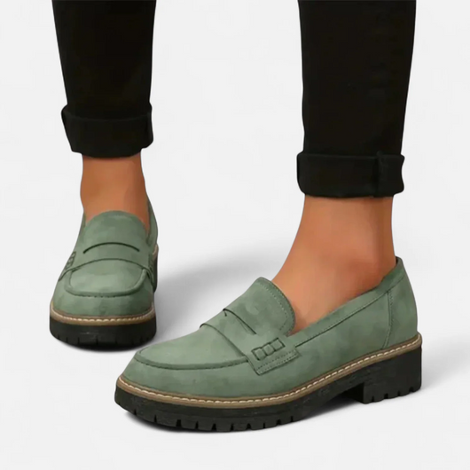 Mocasines Annika Clásicos de Suela Track