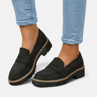 Mocasines Annika Clásicos de Suela Track