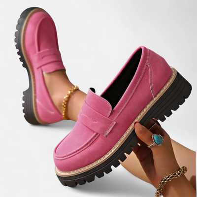 Mocasines Annika Clásicos de Suela Track