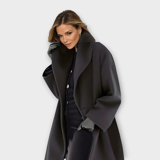 Abrigo de Invierno Julia Oversized de Diseño Moderno