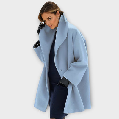 Abrigo de Invierno Julia Oversized de Diseño Moderno