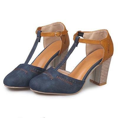 Janet | Zapatos de Tacón Ancho