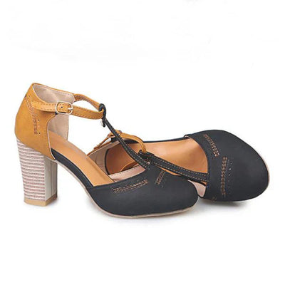 Janet | Zapatos de Tacón Ancho