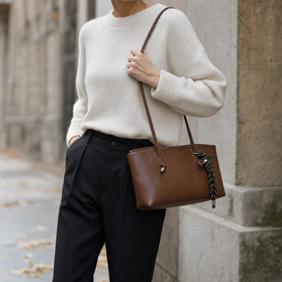 Bolso Kelvedon de Hombro con Correa Anudada