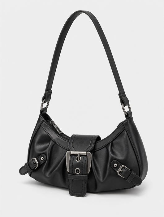 Bolso Baguette Locksley con Hebilla