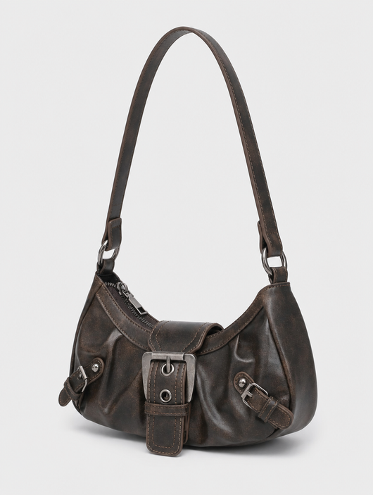 Bolso Baguette Locksley con Hebilla
