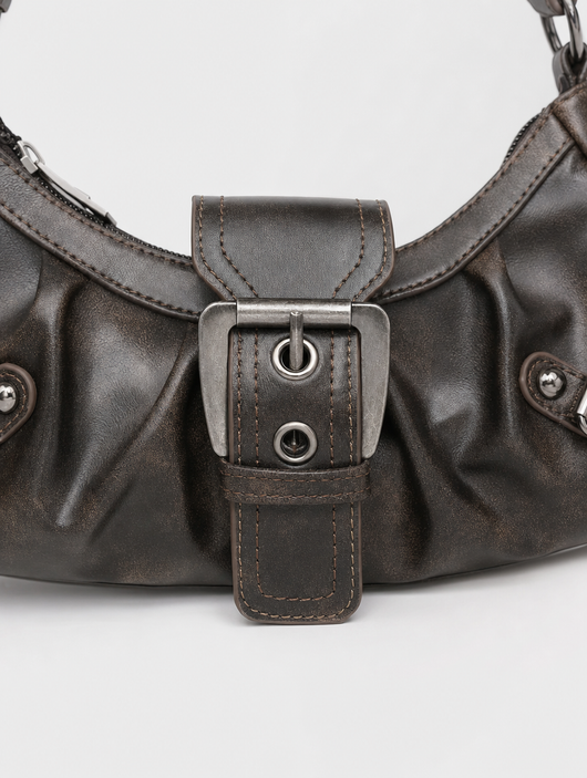 Bolso Baguette Locksley con Hebilla