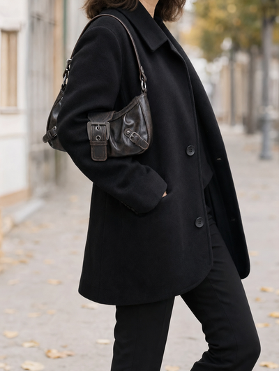Bolso Baguette Locksley con Hebilla