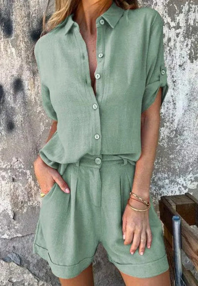 Jamie | Conjunto Ligero de Shorts y Top