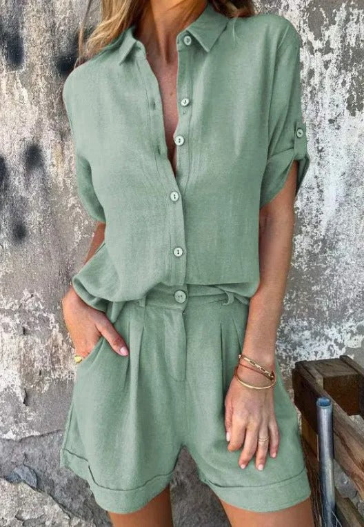 Jamie | Conjunto Ligero de Shorts y Top