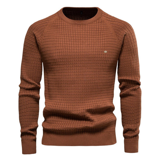 Jersey Oliver de Manga Larga con Textura para Invierno