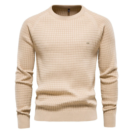 Jersey Oliver de Manga Larga con Textura para Invierno