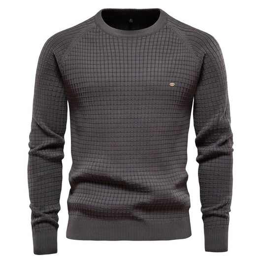 Jersey Oliver de Manga Larga con Textura para Invierno