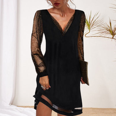 Vestido de Fiesta Kimberly con Lentejuelas de Verano