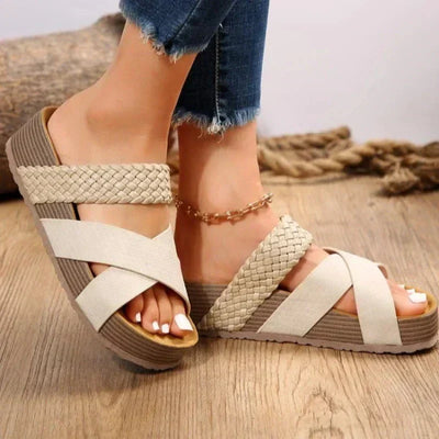 Sandalias Daniela de Plataforma tipo Mule