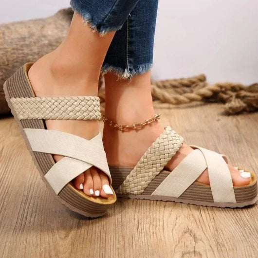 Sandalias Daniela de Plataforma tipo Mule