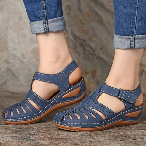 Sandalias Karin de Primavera con Recortes