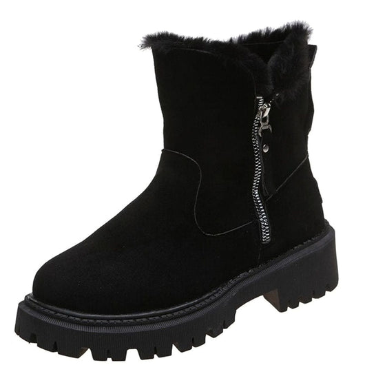 Botas de Invierno Emilia de Ante Sintético Forradas