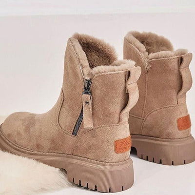 Botas de Invierno Emilia de Ante Sintético Forradas