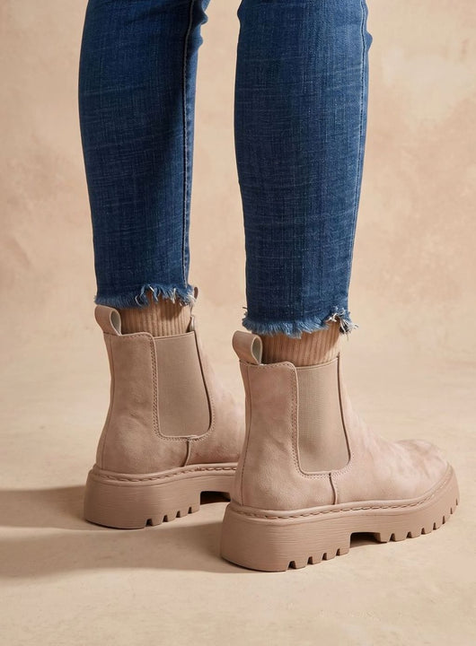 Botines Chelsea Greta con Plataforma