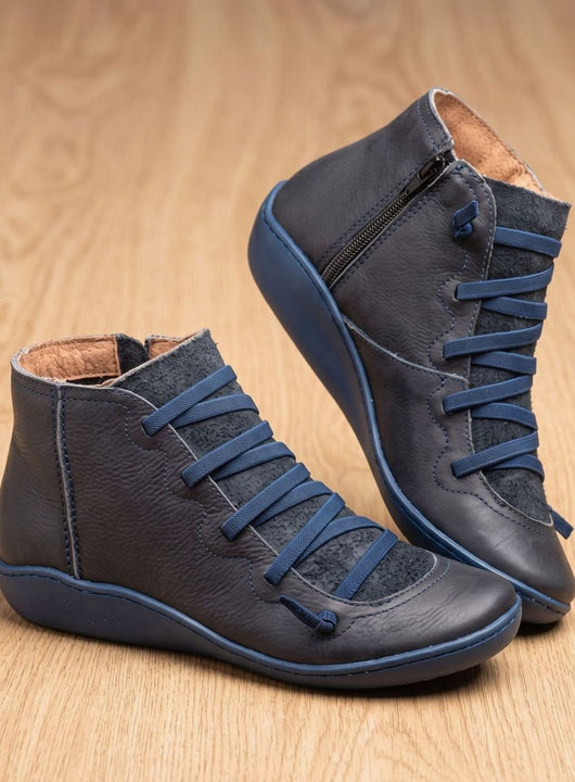 Botines Johanna Impermeables con Cordones
