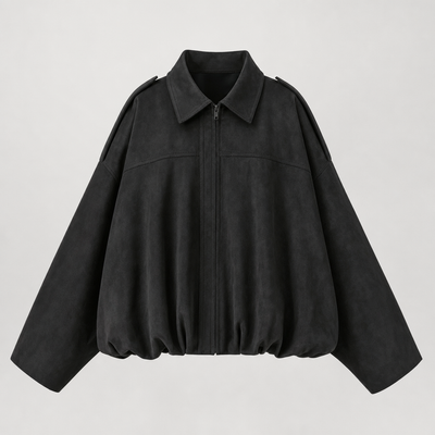 Chaqueta Efecto Ante Thurlow