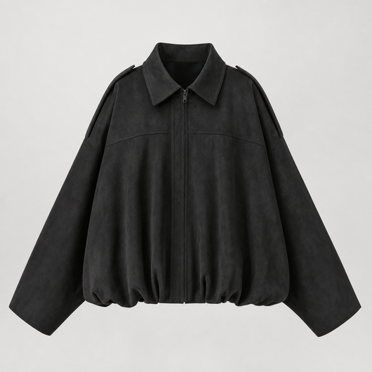 Chaqueta Efecto Ante Thurlow