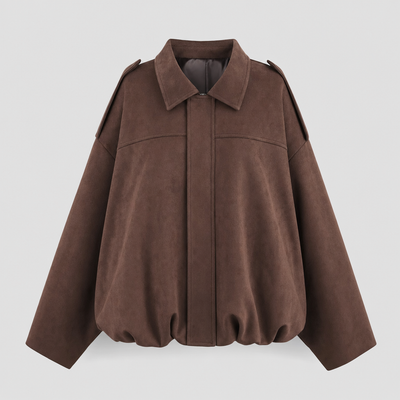 Chaqueta Efecto Ante Thurlow