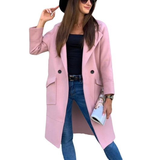Gabardina Mia Cruzada de Doble Botonadura