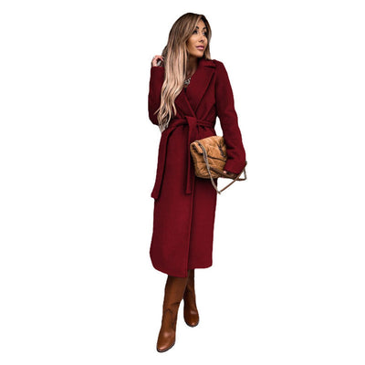 Gabardina Elisabeth de Lana con Cinturón