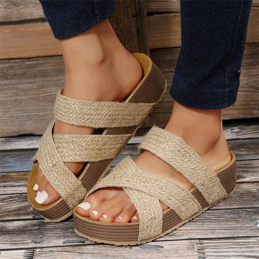 Sandalias Daniela de Plataforma tipo Mule