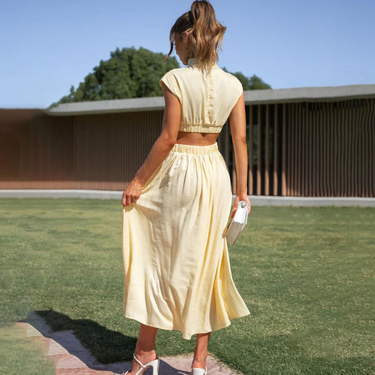 Vestido Midi Daniela de Estilo Effortless